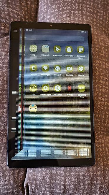 Tableti: Samsung Galaxy Tab A7 Lite tablet, model SM-T220, u sivoj boji — 5