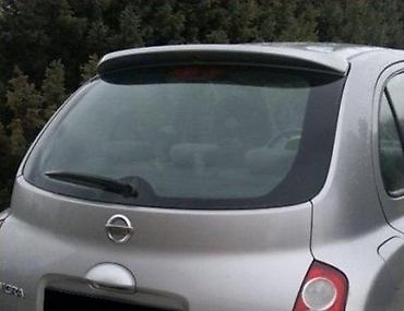 SPOJLER KACKET NISSAN MICRA (0) | Spojler Kačket za zadnja peta