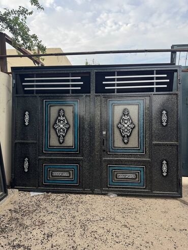 Həyət darvazaları: İstənilən növ darvaza. Qalın profil, keyfiyyətli,çatdırılma — 21