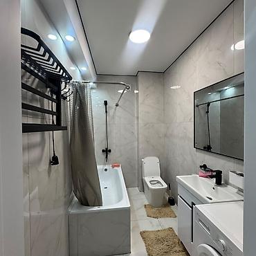 квартира сдайу: 2 комнаты, 70 м², Кок-Жар ж/м Элитка, 6 этаж, Свежий ремонт — 10