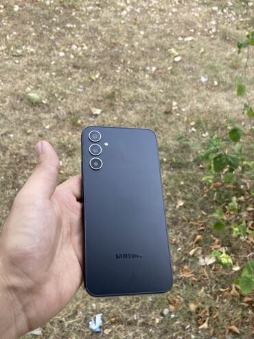 планшет самсунг: Samsung Galaxy A34 5G, rəng - Qara, Barmaq izi, İki sim kartlı, Face ID