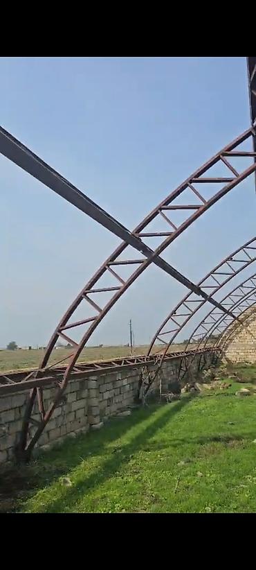 metal ferma: Satılır: Metal ferma konstruksiyası - Tağvari (qövs) tipli metal — 6