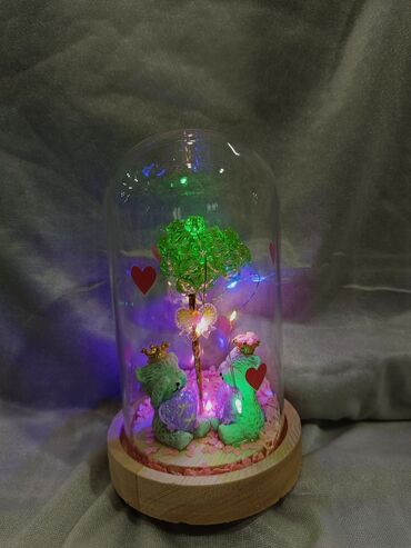 Oyuncaqlar: Işıqlı gül suveniri.hediyyelik.qutudadir.Catdirilma mumkundur — 18