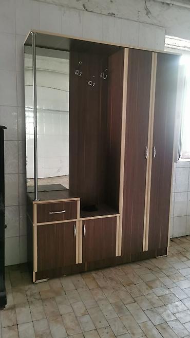 Qonaq otağı/dəhliz üçün kombinə edilmiş dolab-garderob sistemi -