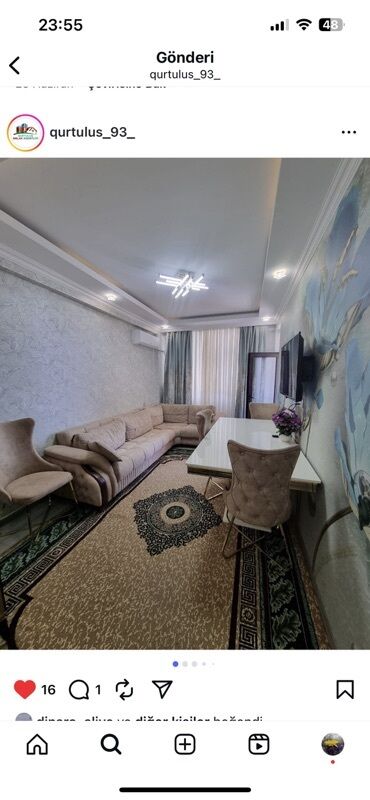 Yeni tikili: 3 otaqlı, Yeni tikili, 68 kv. m — 4