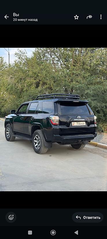 фораннер 2018: Toyota 4Runner: 2018 г., Автомат, Бензин, Внедорожник — 2