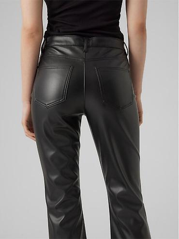 ugg klompe: Vero moda eko pantalone. Dubok struk, zvoncare. Nisu oresiroke dole — 3
