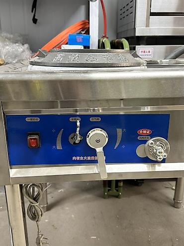 Пищевая промышленность: Промышленная газовая плита для wok с охлаждаемой мойкой/поливом - — 2