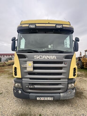двух мостовой тягач: Сүйрөгүч, Scania, Цистерна