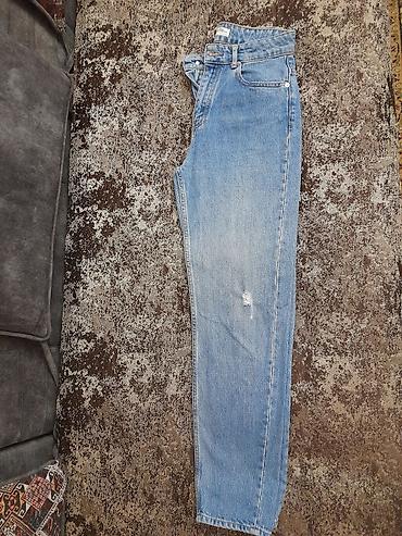 cins walvar: ZARA WOMAN “Premium Denim Collection” qadın cins şalvarı Yenidir - — 2