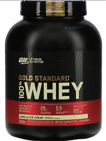 лёдь: Optimum Nutrition Gold Standard 100% Whey — сывороточный протеин в — 1