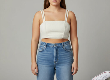 tally weijl bluzki: H&M Divided, Топ жіночий, розмір XL