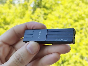 kindle scribe: Продаю картридер HOCO USB 3.0, подходит для microSD флешек и обычных — 3