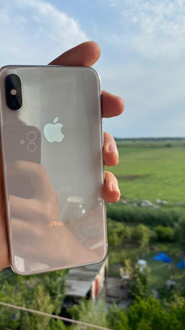 telefonların satisi: IPhone X, 64 GB, Ağ, Face ID