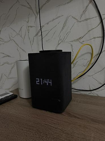 apple studio: Умная колонка Яндекс.Станция Макс с Алисой и LED‑дисплеем часов. Б/У — 3