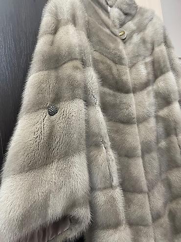 stud 5000: Шуба, Норка, По колено, 3XL, 4XL — 5