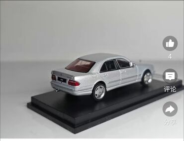 стеклянные шахматы: - Коллекционная масштабная модель автомобиля E55 AMG (W210). Масштаб