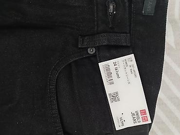Джинсы: Джинсы, Клеш, Uniqlo, Япония, Средняя талия, На маленький рост — 5