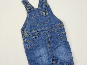 niebieski księżyc kombinezon: Dungarees, Tu, 3-6 months, condition - Good