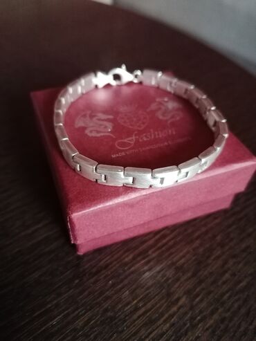 Bracelets: Material: Silver