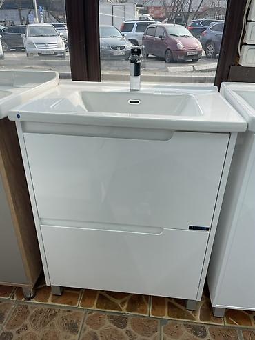 Тумба с умывальником LAPINO Ceramic - Комплект: напольная тумба под