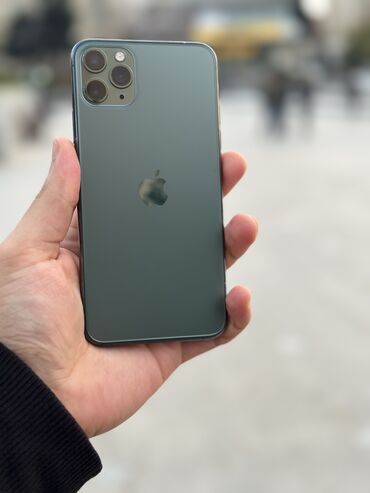 Apple iPhone: IPhone 11 Pro Max, 256 GB, Matte Midnight Green, Zəmanət, Sənədlərlə — 5