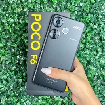 f5 pro: Poco F6, 256 GB, rəng - Qara, Zəmanət, Sensor, Barmaq izi