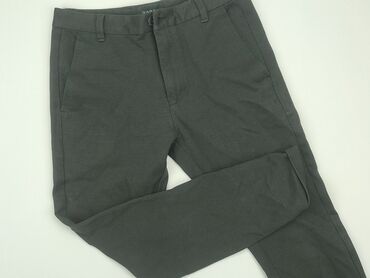 białe jeansy damskie zara: Material trousers, XS (EU 34), condition - Good