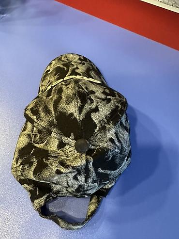 Головные уборы: GUCCI loqolu beysbol papağı - Dizayn: Qara-boz tonlarda — 2