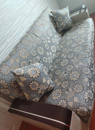 bazalı: İşlənmiş, Divan-kravat, 2 kreslo, Bazalı, Açılan — 4