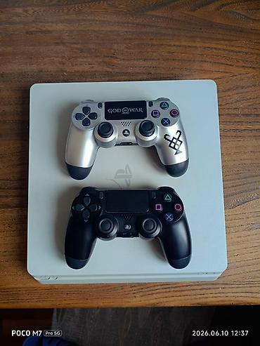 switch oled: Игровая приставка Sony PlayStation 4 Slim (белая) Комплектация: - — 3