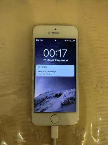 Mobil telefon və aksesuarlar: IPhone 5, 16 GB, Gümüşü