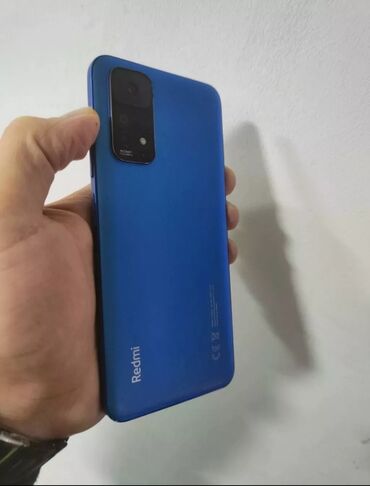 подставка под телефон: Xiaomi Redmi Note 11, 64 ГБ, цвет - Голубой, 
 Гарантия, Кнопочный, Сенсорный