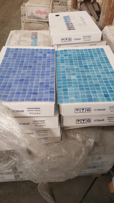 Hovuzlar: Hovuz ucun mozaika. Yerli istehsal mozaikalar Turkiye istehsali — 6