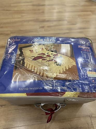 bursa home tekstil: Salam Sintifon yorgan+yastıg üzü 200 azn e alınıb GÖKYÜZÜ brendi – — 1