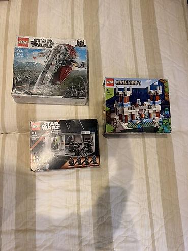 stitch oyuncaq: LEGO 3 набора
Не хватает деталей в каждом
Наборе 
3 набора за 70 манат — 4