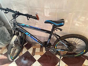 velosiped olympia: Dağ velosipedi – XLCI (etiket üzərində XL eci yazılı) qara/mavi — 2