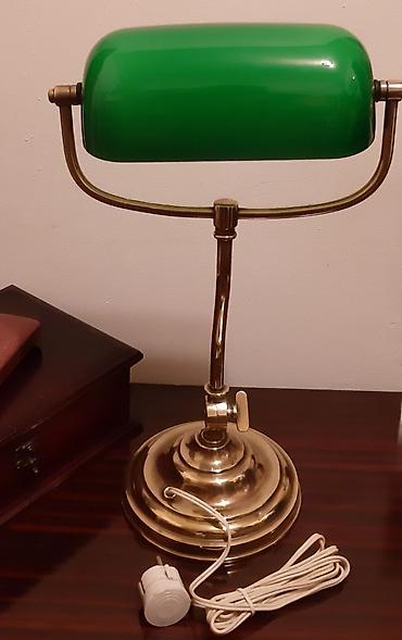 Stilske lampe: Bankarska vintage originalna stona lampa Izuzetno stara, u izvornom — 3