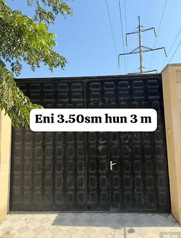 💫RR³⁰ Darvaza 670 manat Eni 3.50 hunduru 3 metrə qalın stenka matreal lalafo.az -da 💫RR³⁰ Darvaza 670 manat Eni 3.50 hunduru 3 metrə qalın stenka matreal
