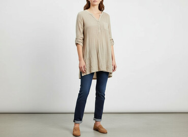 t shirty hm basic: H&M, Women`s tunic, size L