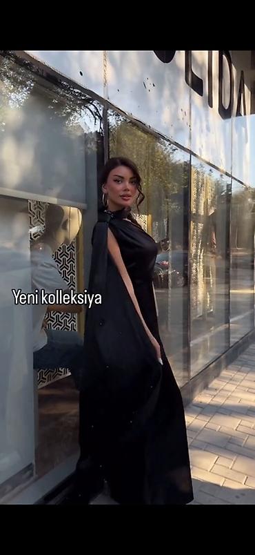 Qara ziyafet donu
Cemi 1 defe geyinilib, razmer XL