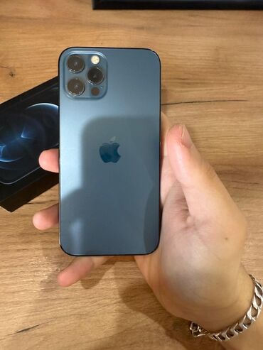ayfon 12 barter: IPhone 12 Pro, 128 GB, Pacific Blue, Face ID