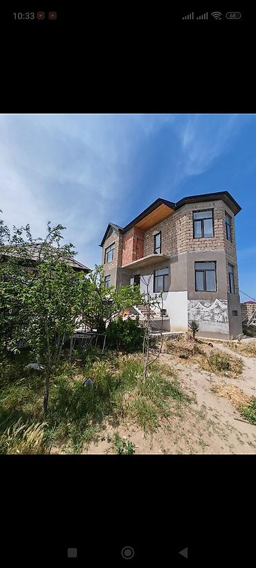 eletde torpaq satilir: Obyekt: 3 mərtəbəli fərdi yaşayış evi və geniş yardımçı sahələr 4 — 10