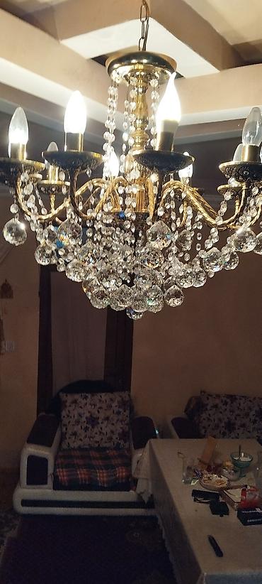en ucuz perde: Çılçıraq, 10 və daha çox lampa, Metal — 3