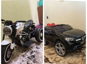 uşaq ucun masin: Uşaq maşını ve motosu satılır. Her təzə kimidir. Uzunmuddet