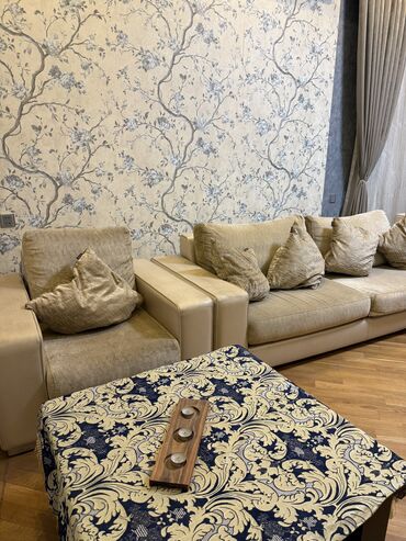 Divan və kreslo dəstləri: Təcili ucuz qiymətə satılır — 8