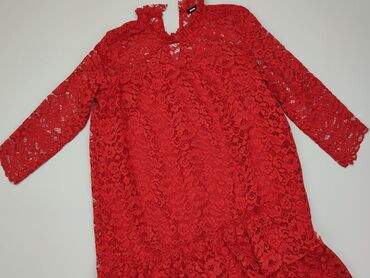 sinsay sukienki czerwone: Sukienka, XS (EU 34), stan - Bardzo dobry, SinSay