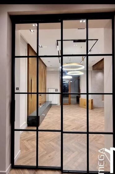 Otaq qapıları: Yeni Otaq qapısı Şəbəkə ilə, Zəmanətli, Pulsuz quraşdırma, Ödənişli çatdırılma, Rayonlara çatdırılma — 2