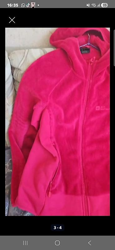 dior jaket: Jack Wolfskin qadın fleeceli kapüşonlu jaket - Rəng: parlaq — 2