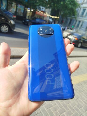 xiaomi poco x3 nfc qiymeti: Poco X3 NFC, 128 ГБ, цвет - Синий, Гарантия, Сенсорный, Отпечаток пальца